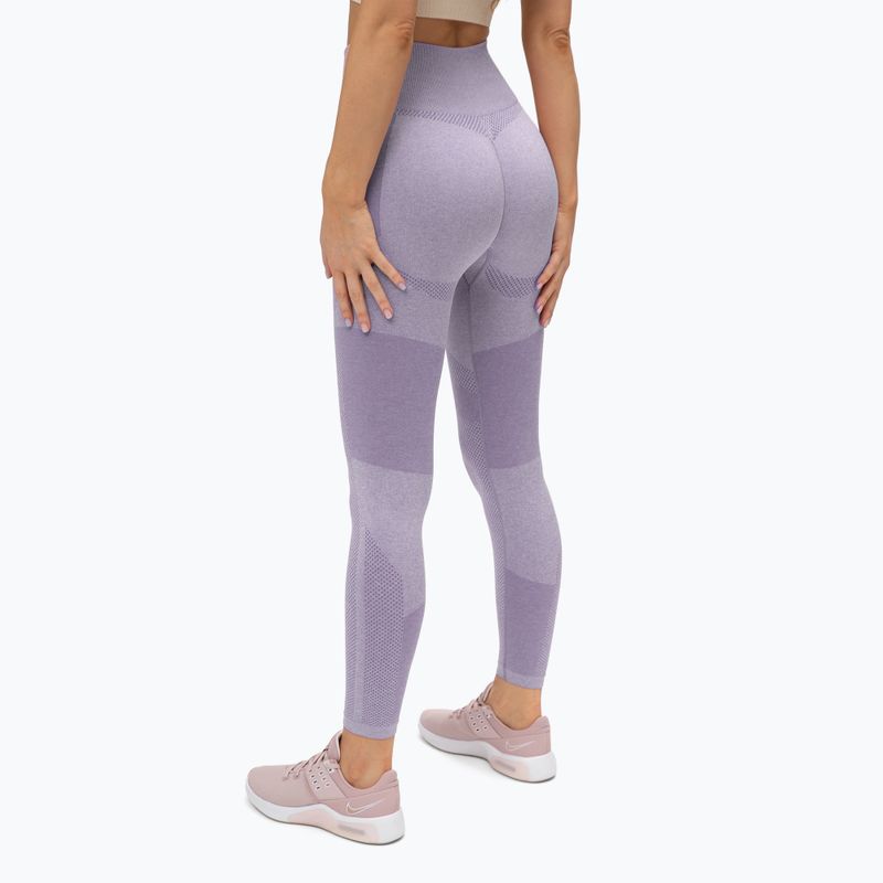 Moteriškos treniruočių tamprės Gym Glamour Lavender Fusion 335 3