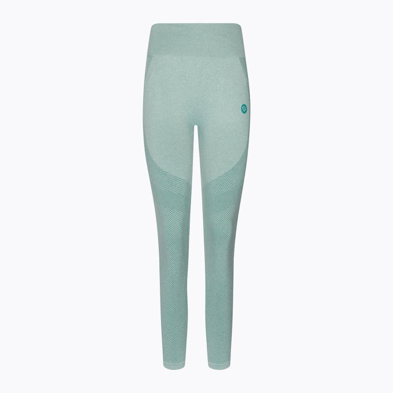 Moteriškos treniruočių tamprės Gym Glamour Green Fusion 337 6