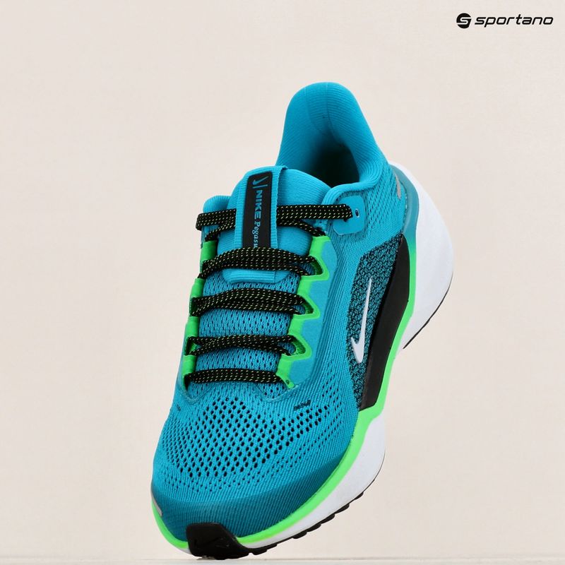 Vaikiški bėgimo batai Nike Pegasus 41 aquamarine/black/green strike/football grey 9