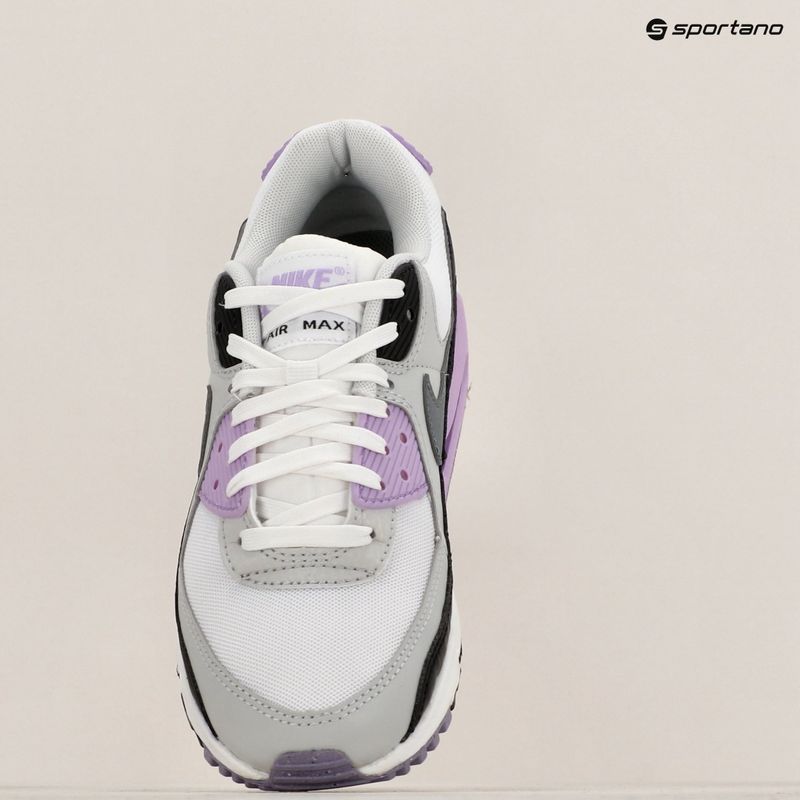 Moteriški batai Nike Air Max 90 white/lilac/photon dust/cool grey 9