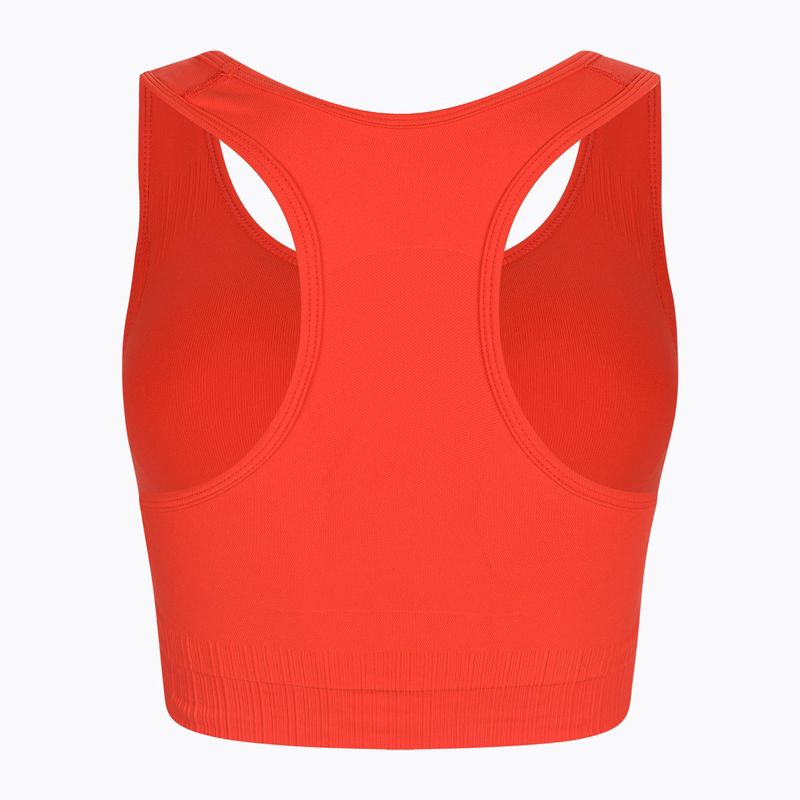 Gym Glamour Push Up Coral 372 fitneso liemenėlė 6