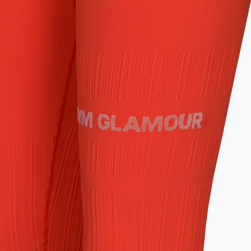 Moteriškos treniruočių tamprės Gym Glamour Push Up Coral 369 8