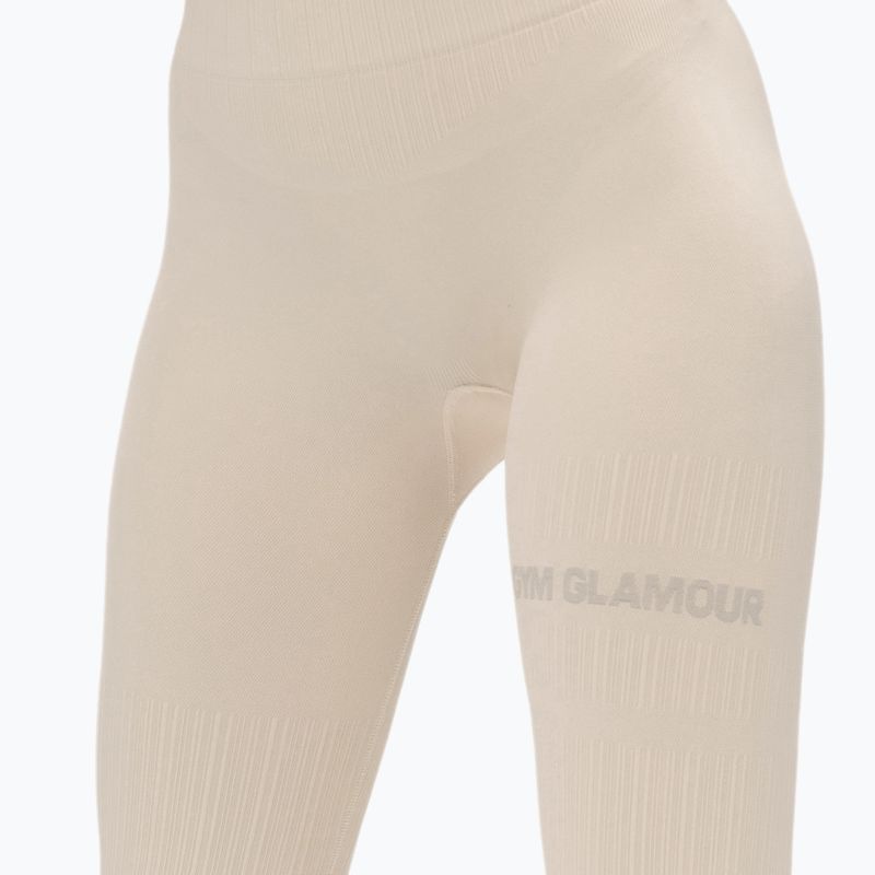 Moteriškos treniruočių tamprės Gym Glamour Push Up Cream 375 4