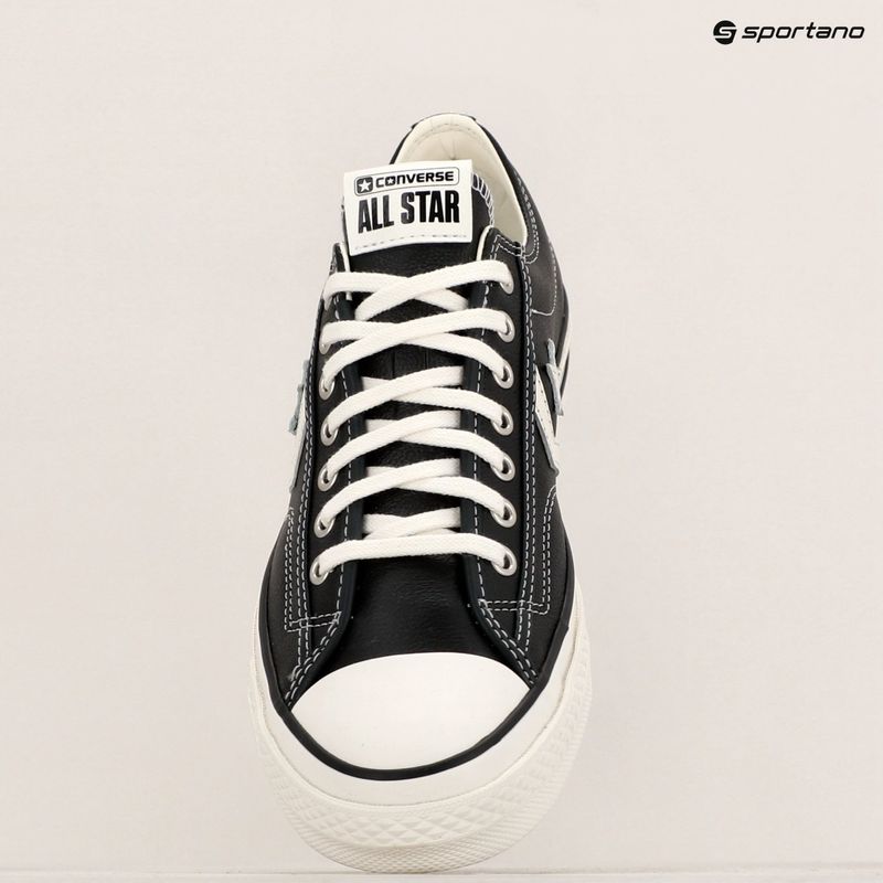 Sportiniai bateliai Converse Star Player 76 Fall Leather A06204C black/vintage white/silver 10