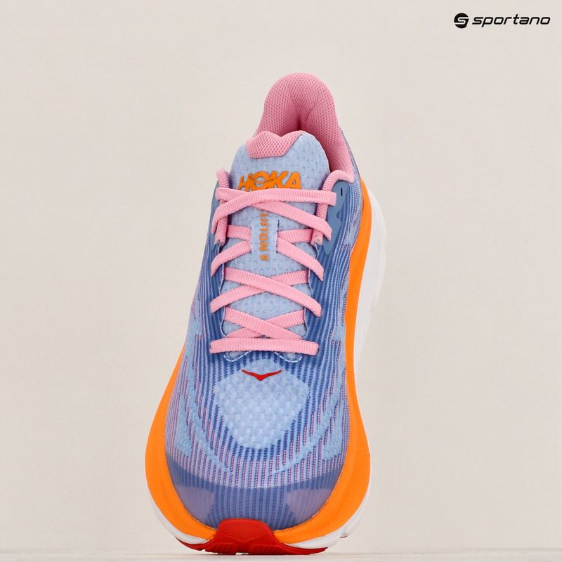 Vaikiški bėgimo batai HOKA Clifton 9 peony/mirage 9