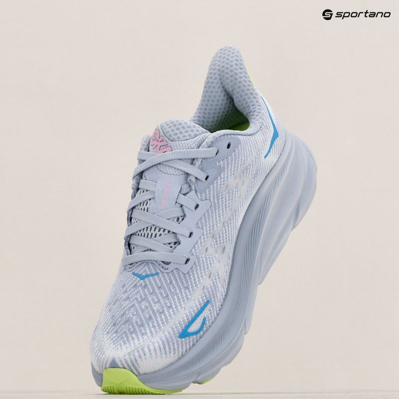 Moteriški bėgimo batai HOKA Clifton 9 gull/sea ice 9