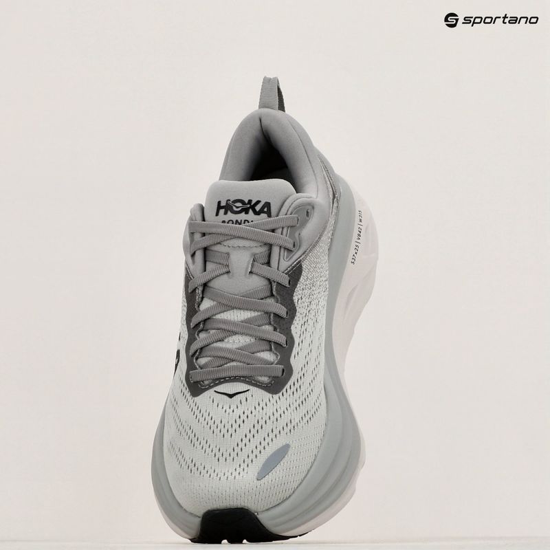 Vyriški bėgimo bateliai HOKA Bondi 8 sharkskin/harbor mist 9