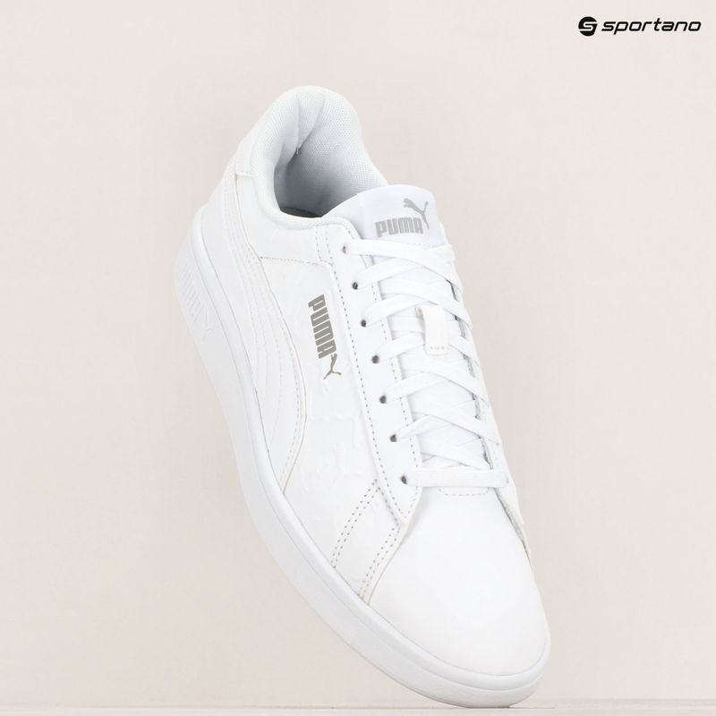Batai PUMA Smash 3.0 Superlogo puma white/smokey gray 9