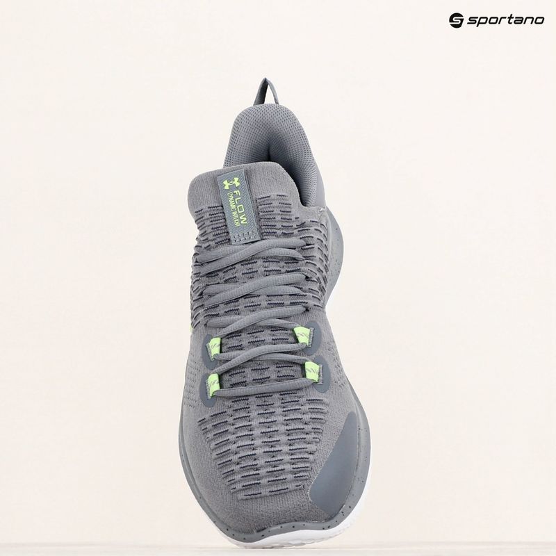 Vyriški treniruočių batai Under Armour Dynamic IntelliKnit titan gray/morph green/midnight navy 11