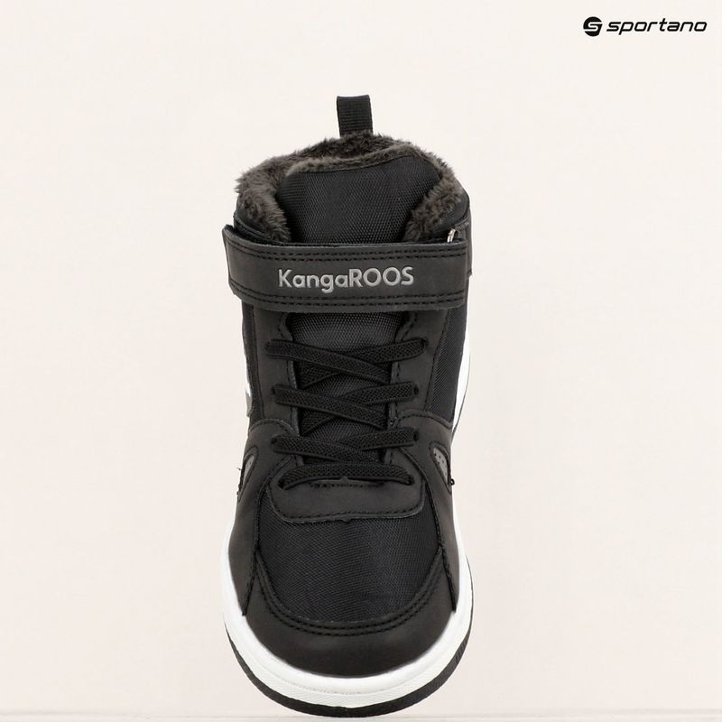 Vaikiški batai KangaROOS K-CP Kalley II EV jet black / steel grey 9