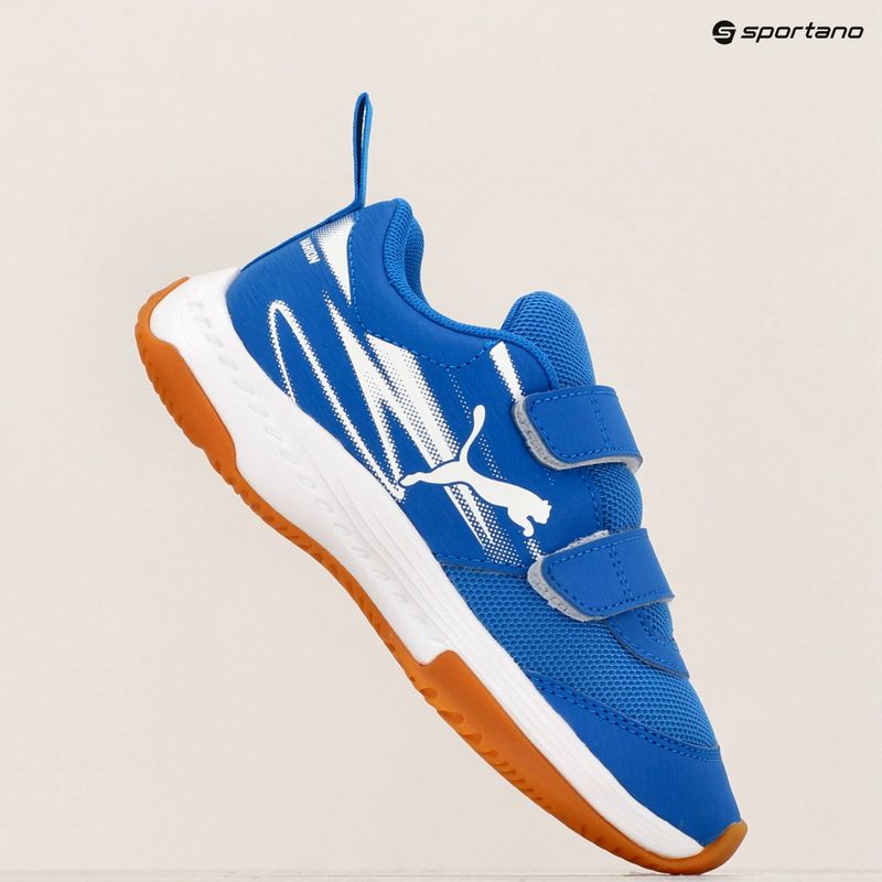 Vaikiški vidaus sportiniai bateliai PUMA Varion II V Jr puma team royal/puma white/gum 16