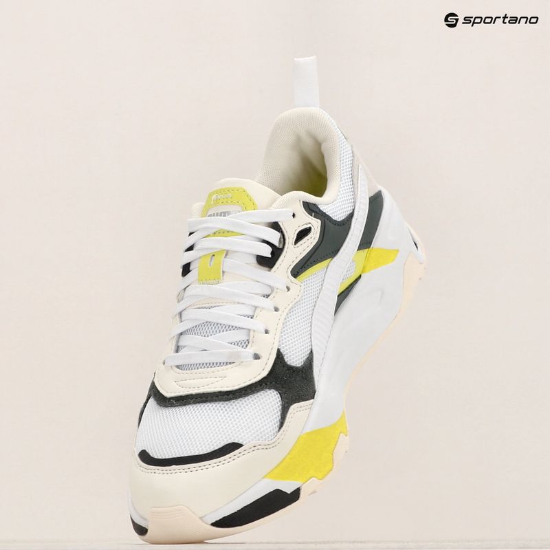 Batai PUMA Trinity warm white/puma white/mineral gray/lime sheen 17