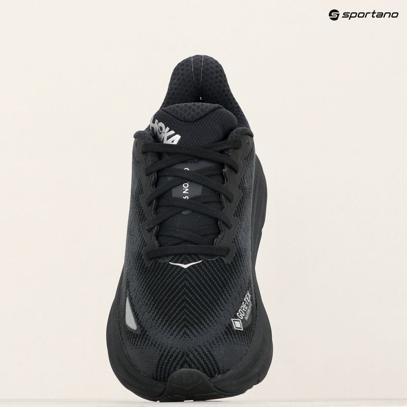 Vyriški bėgimo bateliai HOKA Clifton 9 GTX black/black 9