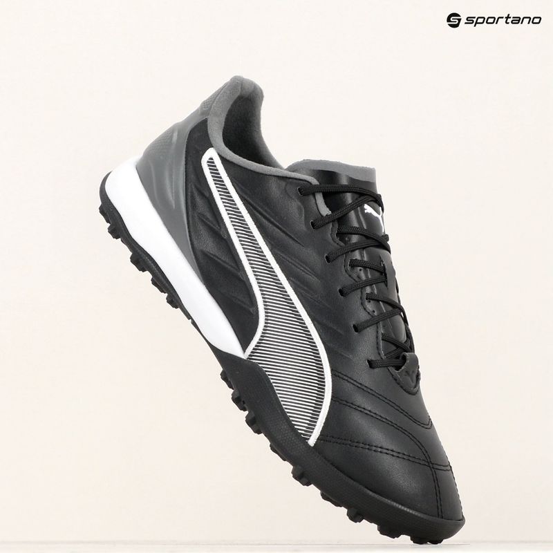 Futbolo batai PUMA King Pro TT puma black/puma white/cool dark gray 18