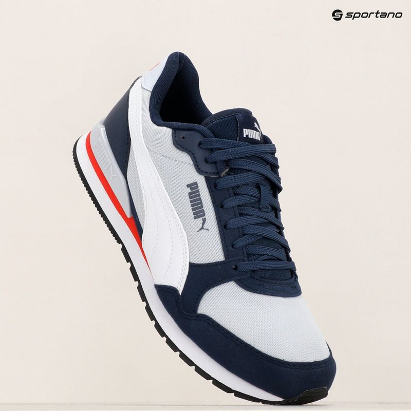 Batai PUMA ST Runner v3 Mesh silver mist/white/club navy/for all time red/black 14