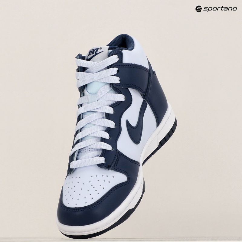 Batai Nike Dunk High football grey/white/midnight navy 9