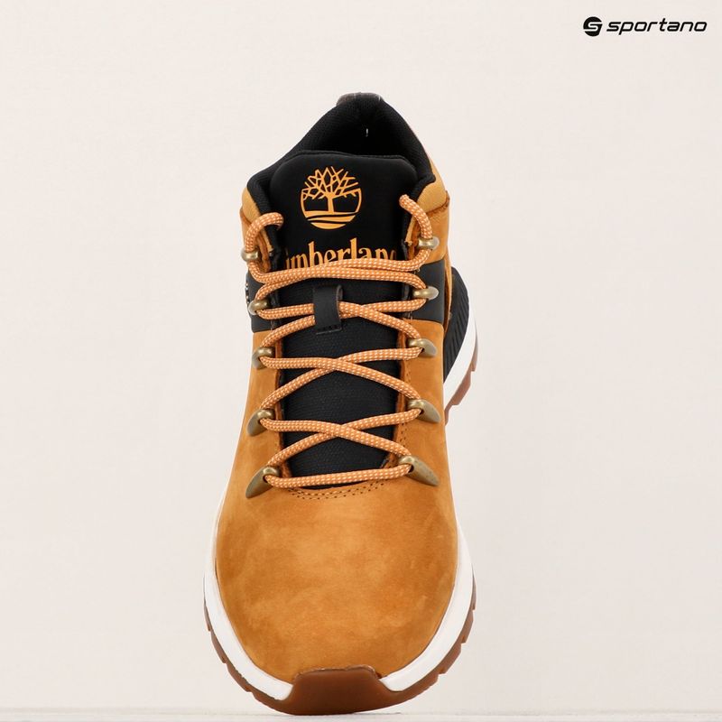 Vyriški batai Timberland Sprint Trekker Mid Lace wheat nubuck/black 9