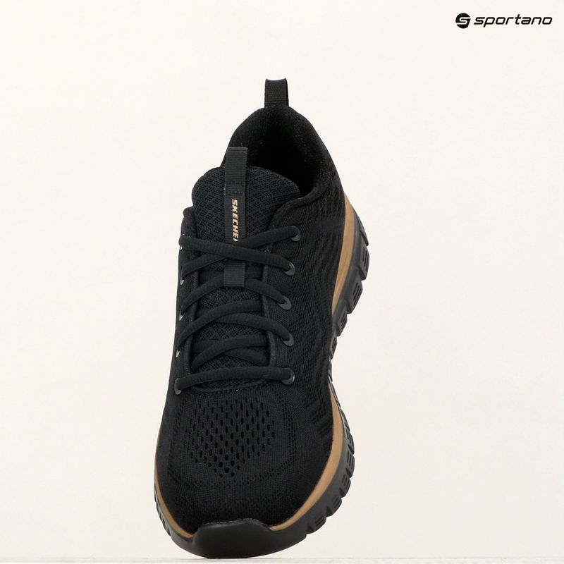 Moteriški batai SKECHERS Graceful Get Connected black/rose gold 9