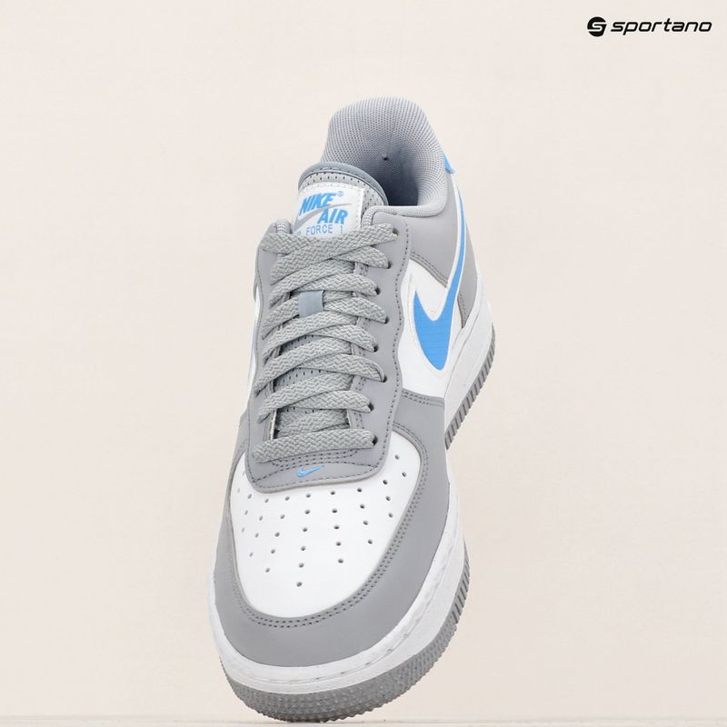 Vyriški batai Nike Air Force 1 '07 Next Nature wolf grey / white / university bluebi 9