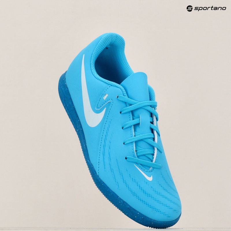 Vaikiški futbolo batai Nike Phantom GX II Club IC blue fury/white 9