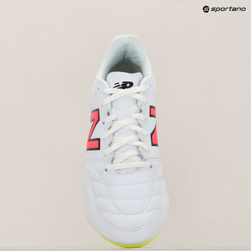 Vyriški futbolo batai New Balance 442's Academy V2 FG white/lime 14