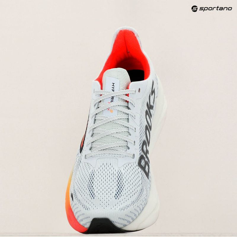 Vyriški bėgimo bateliai Brooks Hyperion Max 2 illusion/coral/black 17