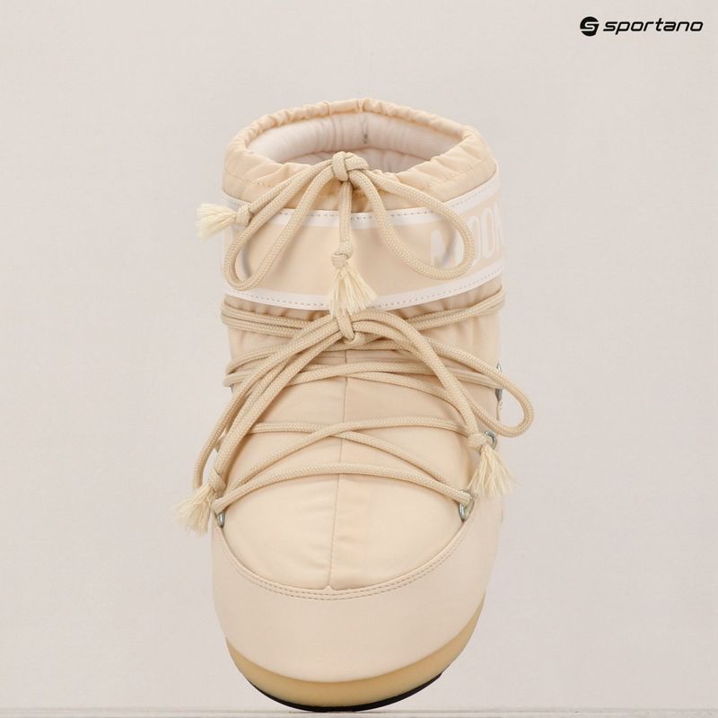 Moteriški sniego batai Moon Boot Icon Low Nylon cream 10