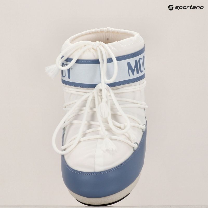 Moteriški sniego batai Moon Boot Icon Low Nylon elephant grey/white 9