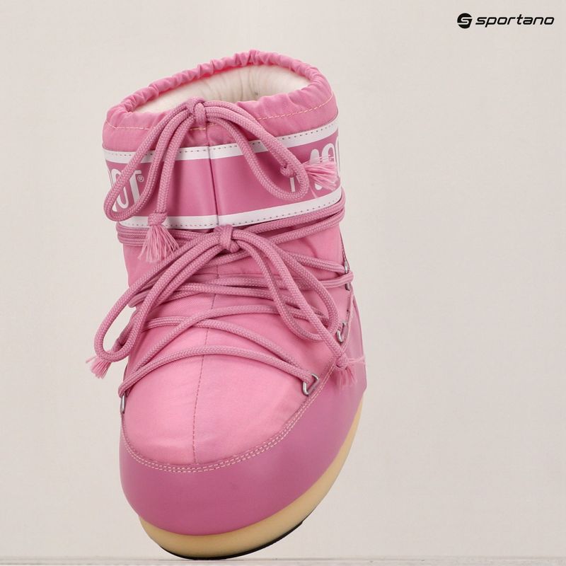 Moteriški sniego batai Moon Boot Icon Low Nylon pink 9