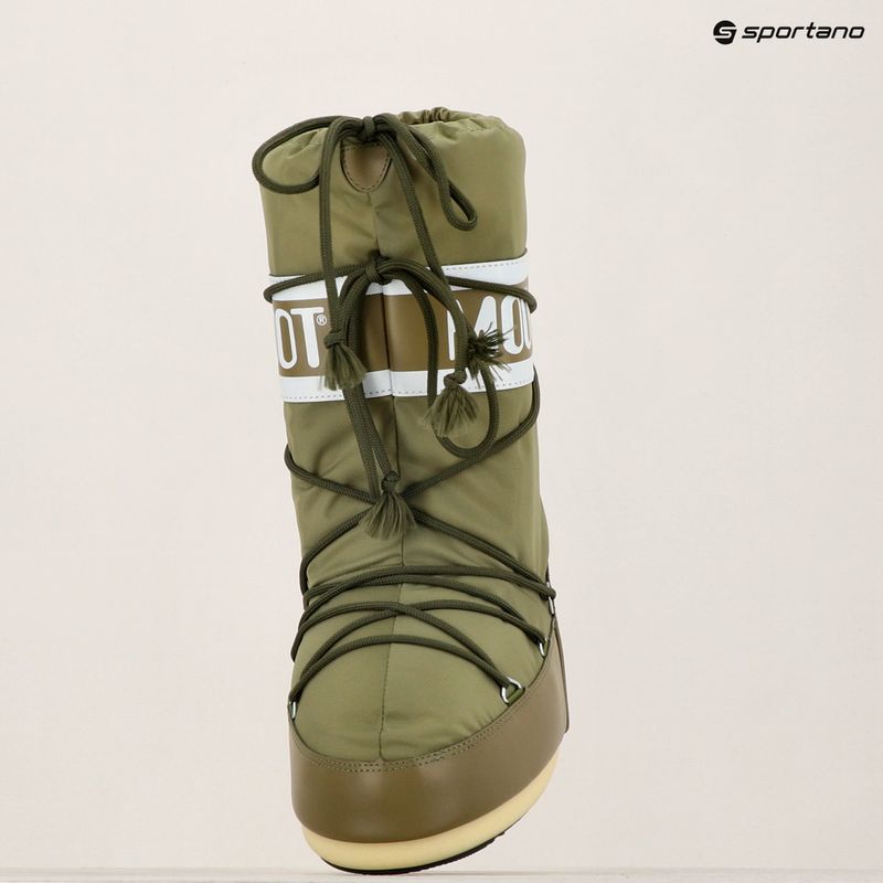 Moteriški sniego batai Moon Boot Icon Nylon khaki 12