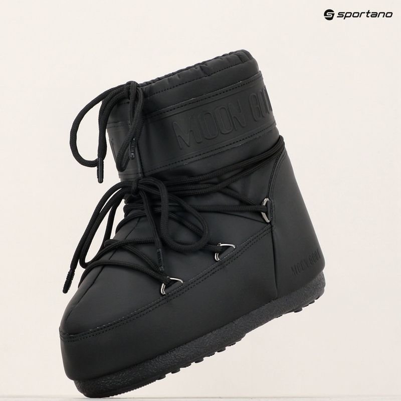 Moteriški sniego batai Moon Boot Icon Low Rubber black 10