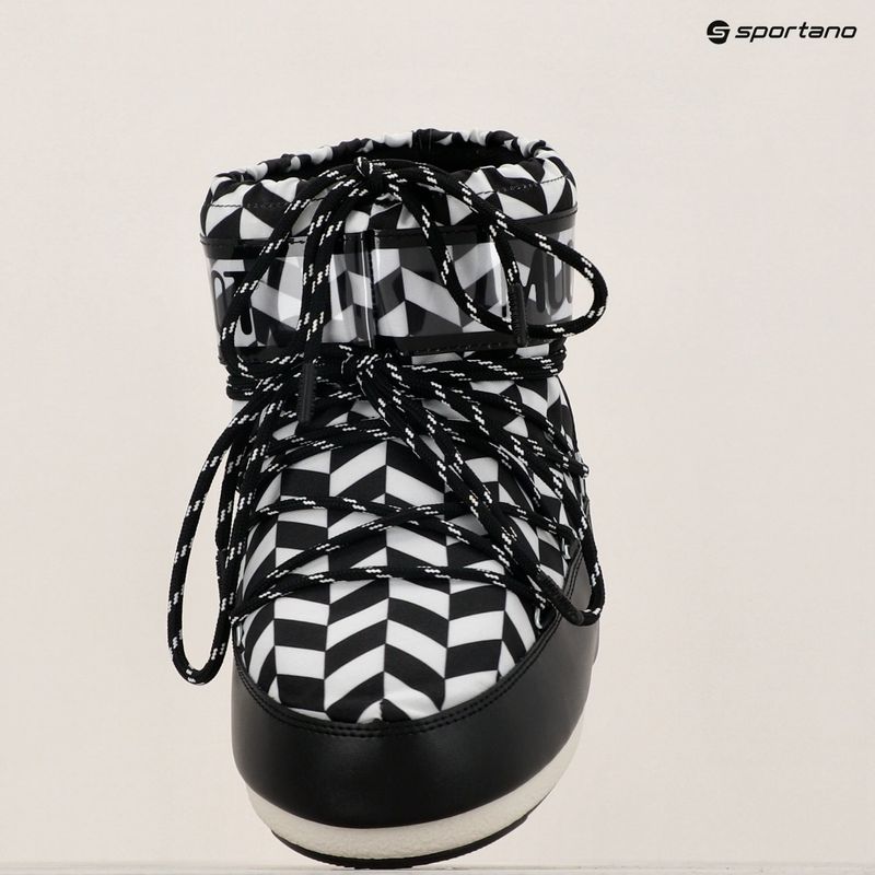 Moteriški sniego batai Moon Boot Icon Low Optical black/white 11