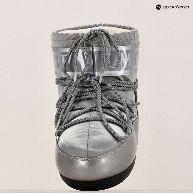 Moteriški sniego batai Moon Boot Icon Low Glance silver 12