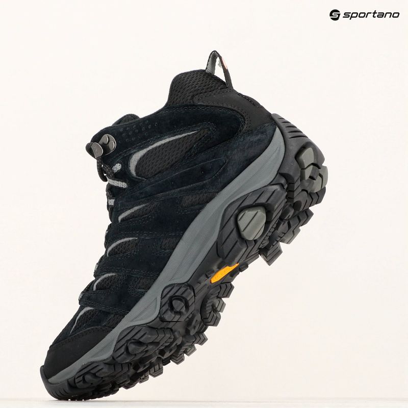 Vyriški turistiniai batai Merrell Moab 3 Mid Gtx black/grey 14