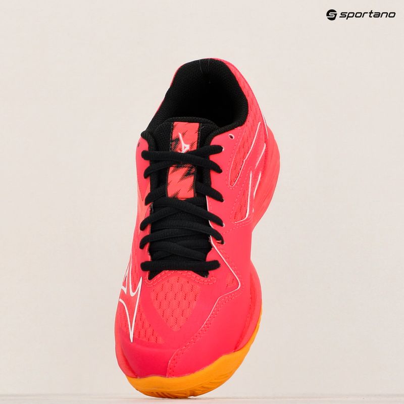 Vaikiški tinklinio batai Mizuno Lightning Star Z7 radiant red/white/carrot curl 15