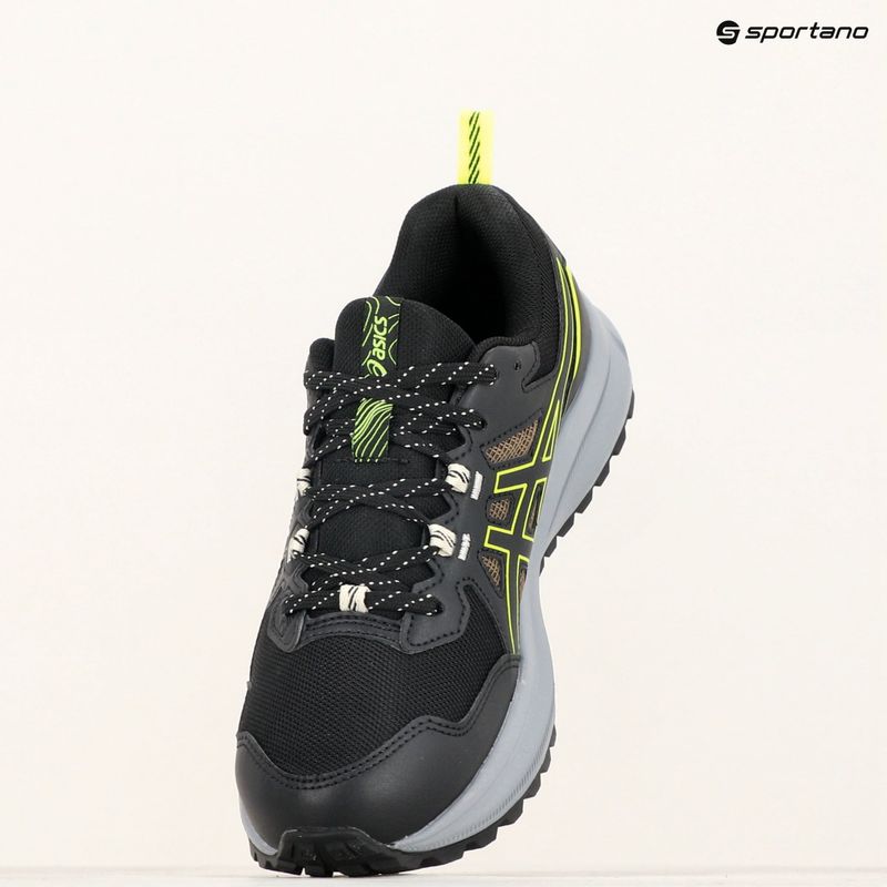 Vyriški bėgimo batai ASICS Trail Scout 3 black/safety yellow 16