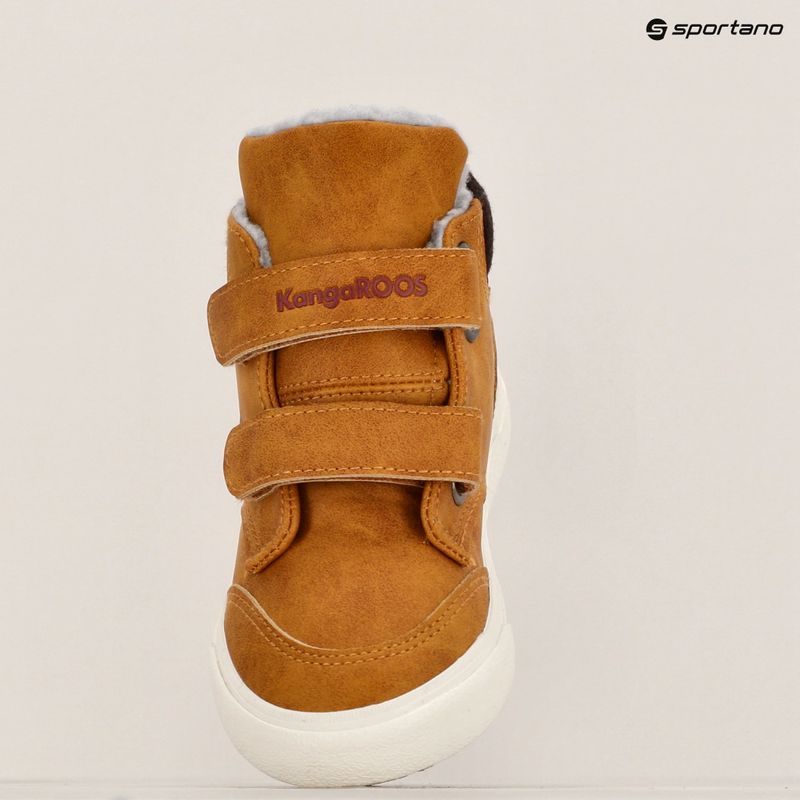 Vaikiški batai KangaROOS KaVu Primo V tan yellow / rouge 11