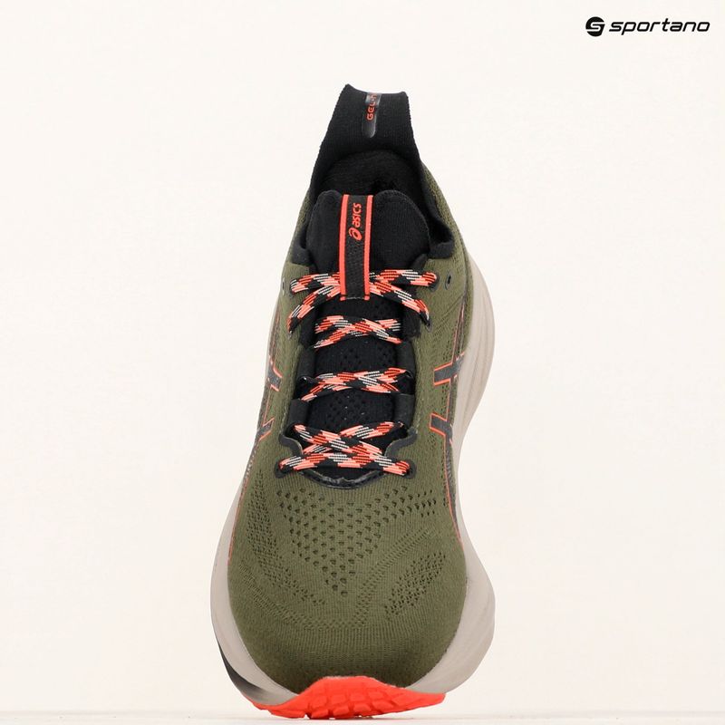 Vyriški bėgimo bateliai ASICS Gel-Nimbus 26 TR nature bathing/red snapper 16