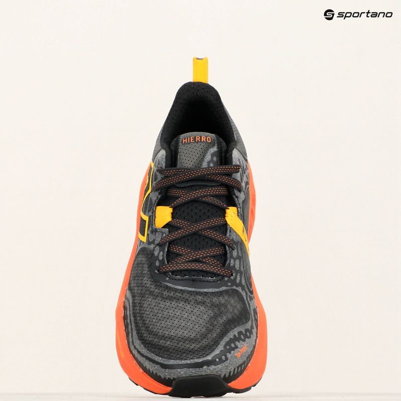 Vyriški bėgimo bateliai New Balance Fresh Foam X Hierro v8 black/yellow 16