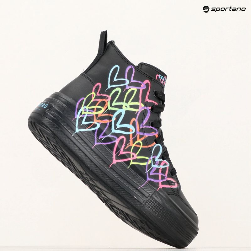 Vaikiški batai SKECHERS Hyperlift Love Daze black/multicolor 11