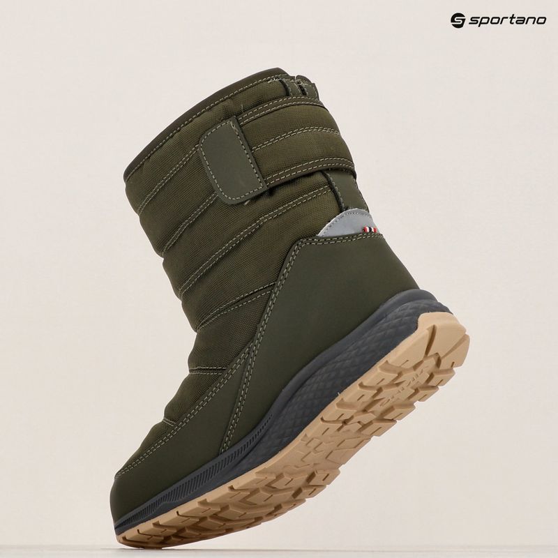 Vaikiški sniego batai Viking Footwear Equip Warm Waterproof 1V Pull On olive 10