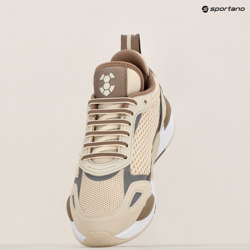 Batai EA7 Emporio Armani Ace Runner Mesh whitecap grey/ portabella 16