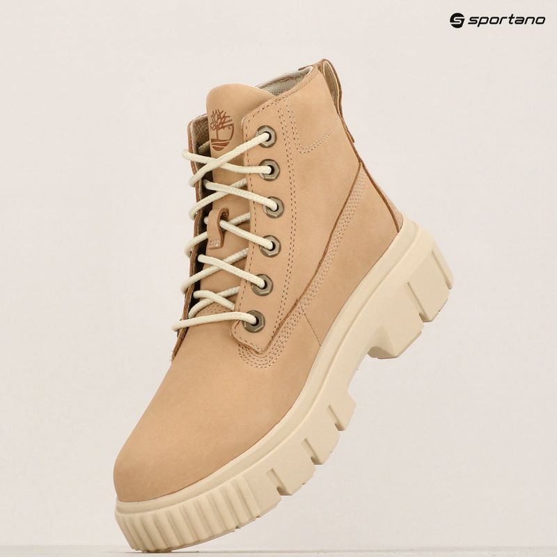 Moteriški batai Timberland Greyfield light beige nubuck 18