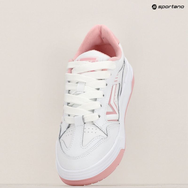 Batai Vans Upland leather white/pink 10