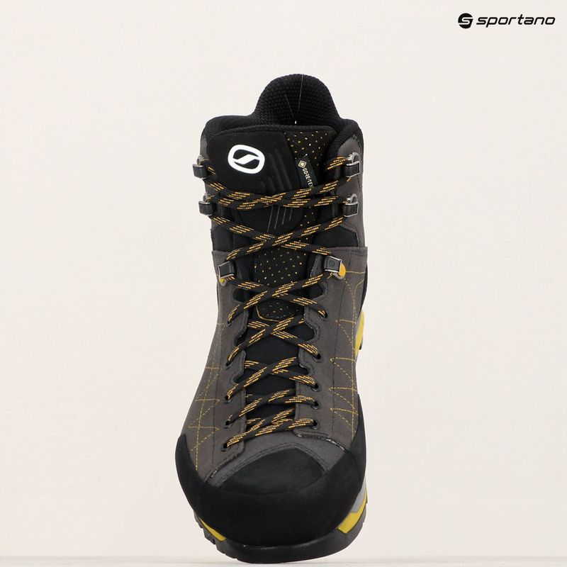 Vyriški priėjimo prie trasų batai SCARPA Zodiac TRK GTX anthracite/sulphur 15