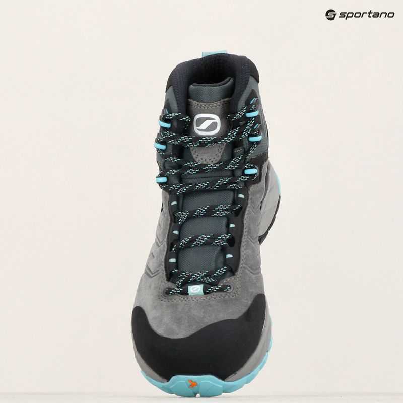 Moteriški žygio batai SCARPA Rush TRK GTX midgray/aqua 18