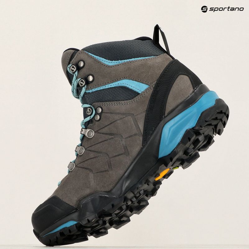 Moteriški žygio batai SCARPA ZG Trek GTX titanium/icefall 16