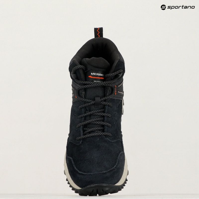 Vyriški turistiniai batai Merrell Wildwood Mid Ltr Wp black 14
