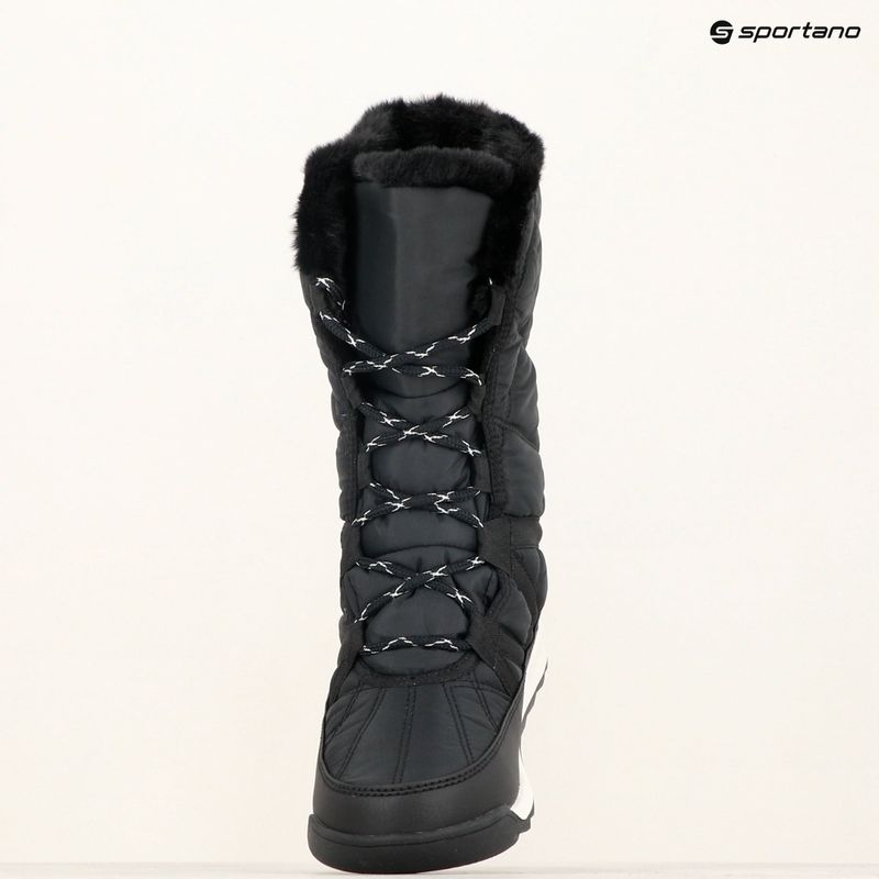 Moteriški sniego batai Sorel Whitney II Plus Tall Lace WP black/sea salt 10