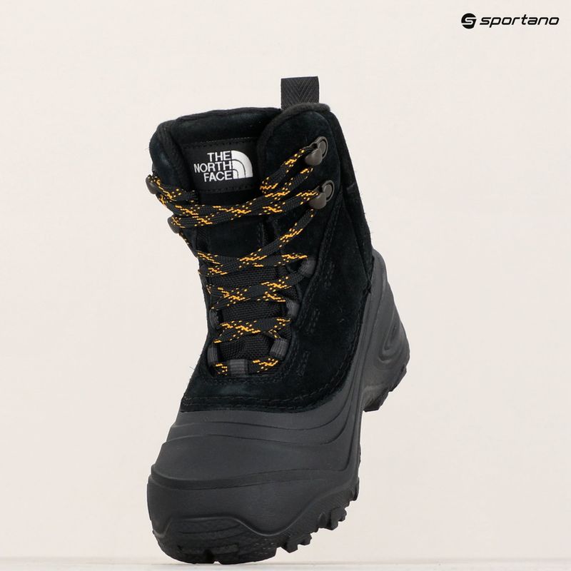 Vaikiški žygio batai The North Face Chilkat V Lace WP black/black 16